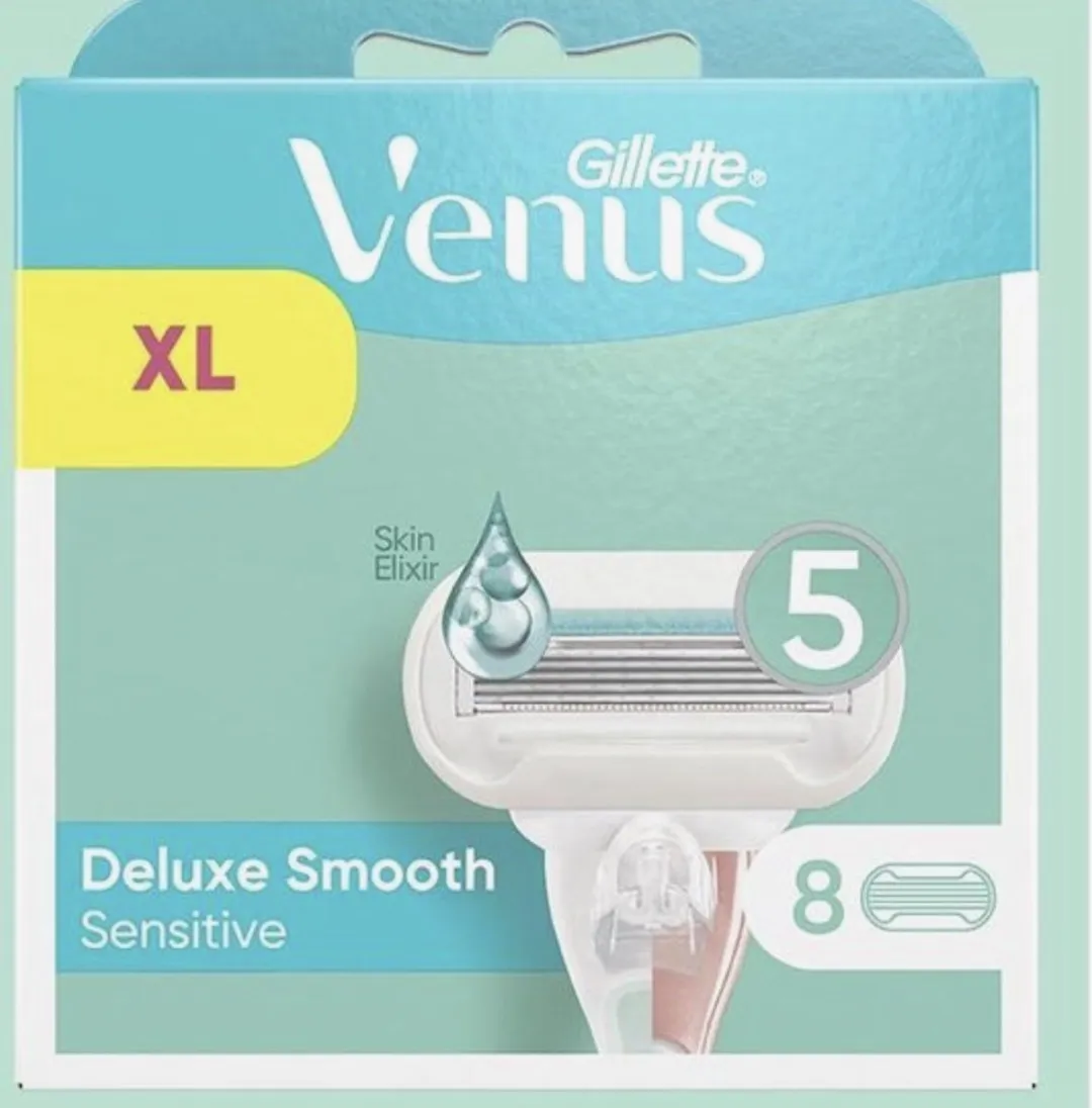 Gillette Venus Deluxe Smooth Sensitive Navulmesjes
