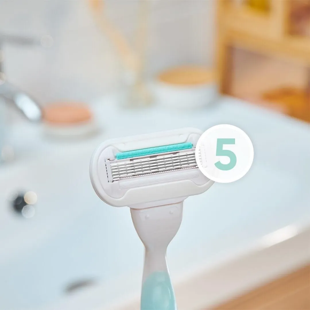 Gillette Venus Deluxe Smooth Sensitive Navulmesjes - 8 Stuks
