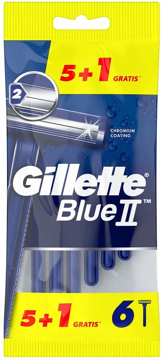Gillette Blue II 6K Scheermesjes - 2 Bladen