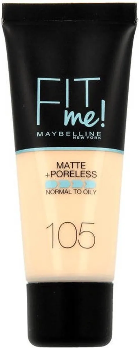 Maybelline Fit Me Matte + Poreless Foundation 105 Natural Ivory