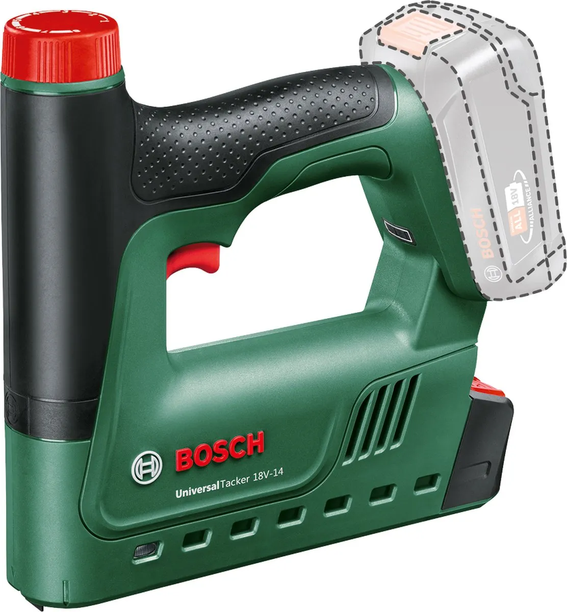 Bosch UniversalTacker 18V-14 Accu Tacker - 1000 Nietjes - 2500 mAh