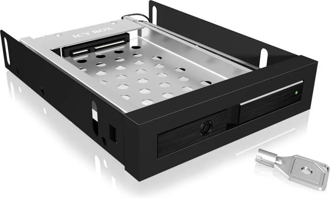 Icy Box IB-2217StS HDD/SSD-behuizing 1.8" - Zwart