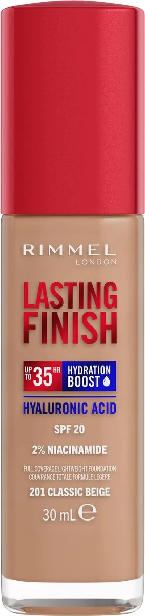 Rimmel London Lasting Finish 35HR Foundation 210 Golden Beige 30ml