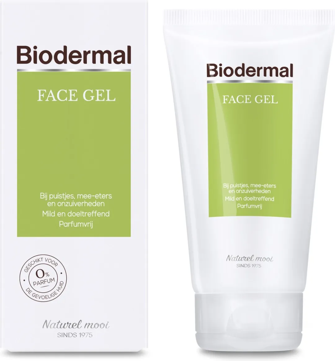 Biodermal Face Gel 50ml - Voor vette & gemengde huid