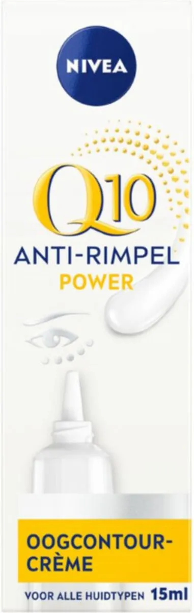 NIVEA Q10 Anti-Rimpel Oogcontourcrème 3x15ml - afbeelding 6 van 6