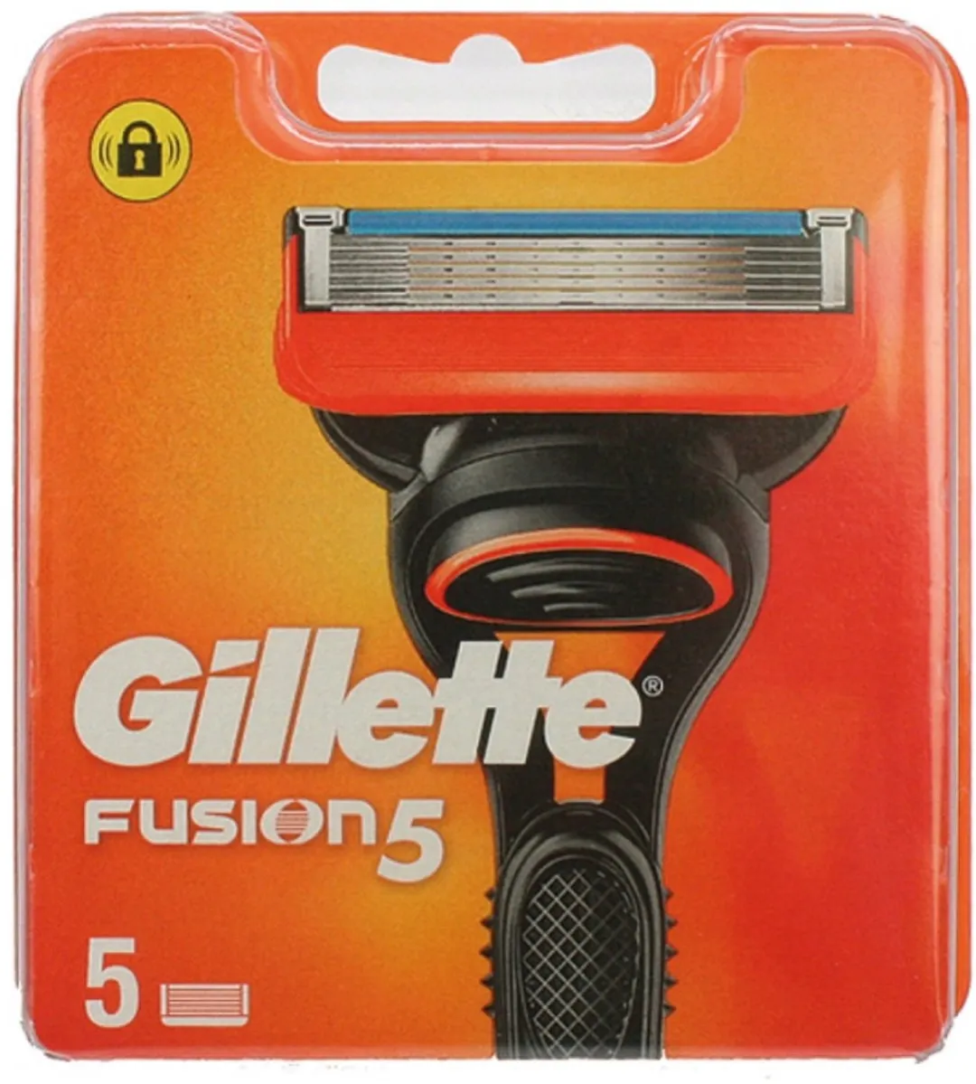 Gillette Fusion 5 Navulmesjes - 5 Stuks - Oranje