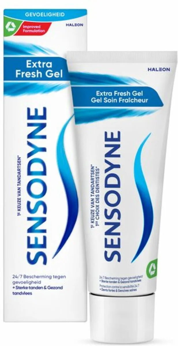 Sensodyne Extra Fresh Gel Tandpasta - 3x75ml