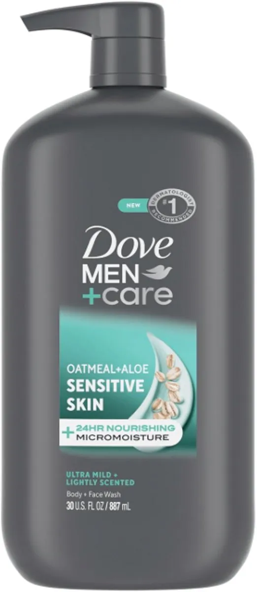 Dove Men+Care Body & Face Wash Sensitive Skin 887ml