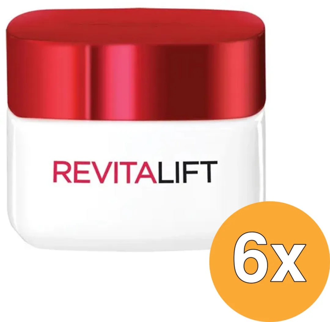 L'Oréal Revitalift Dagcrème 50ml - 6 Stuks