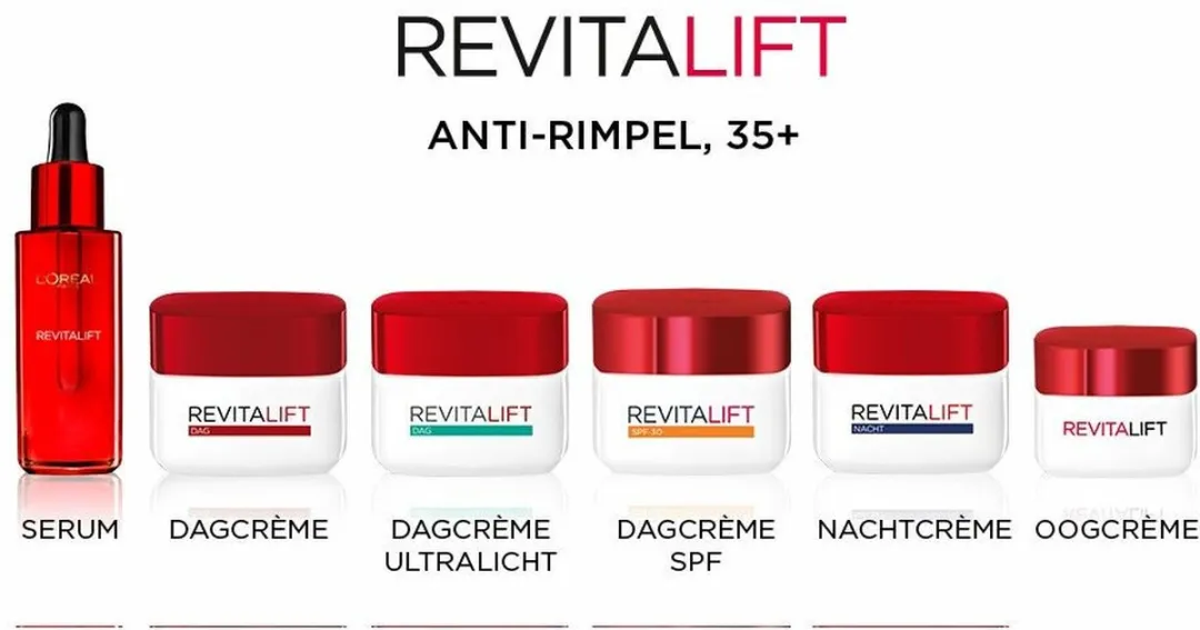 L'Oréal Revitalift Dagcrème 50ml - 6 Stuks