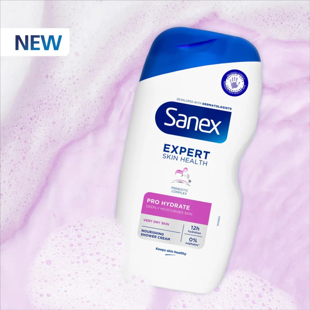 Sanex Douchegel Expert Skin Health Pro Hydrate 400ml - 2 Stuks