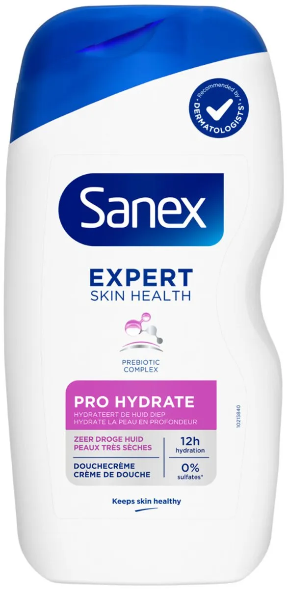 Sanex Douchegel Expert Skin Health Pro Hydrate 400ml - 2 Stuks