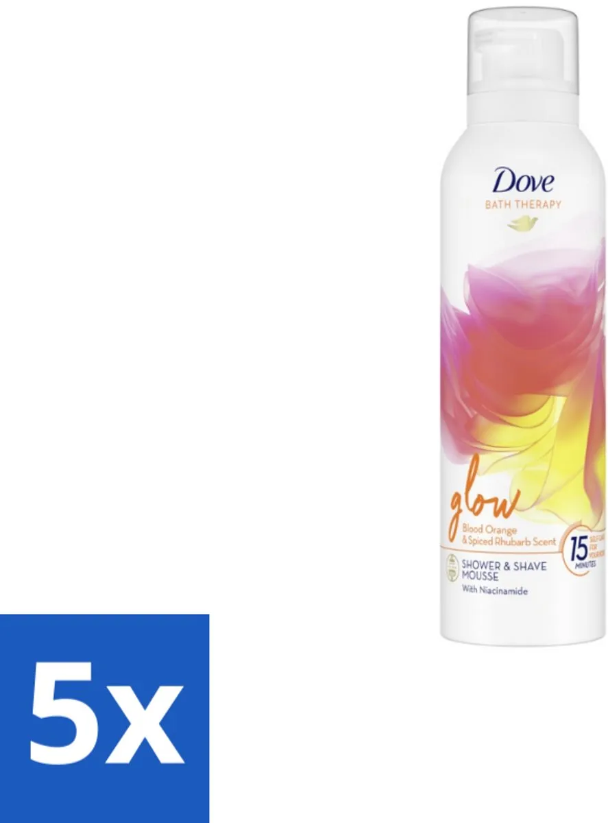 Dove Bath Therapy Glow Douche- & Scheerschuim 200ml