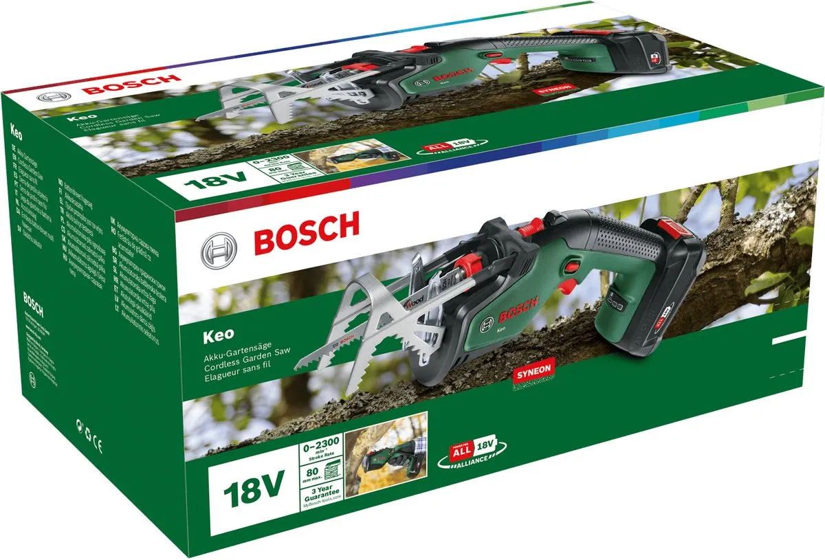 Bosch KEO 18 Accu Tuinzaagmachine - 80mm Snijdiameter