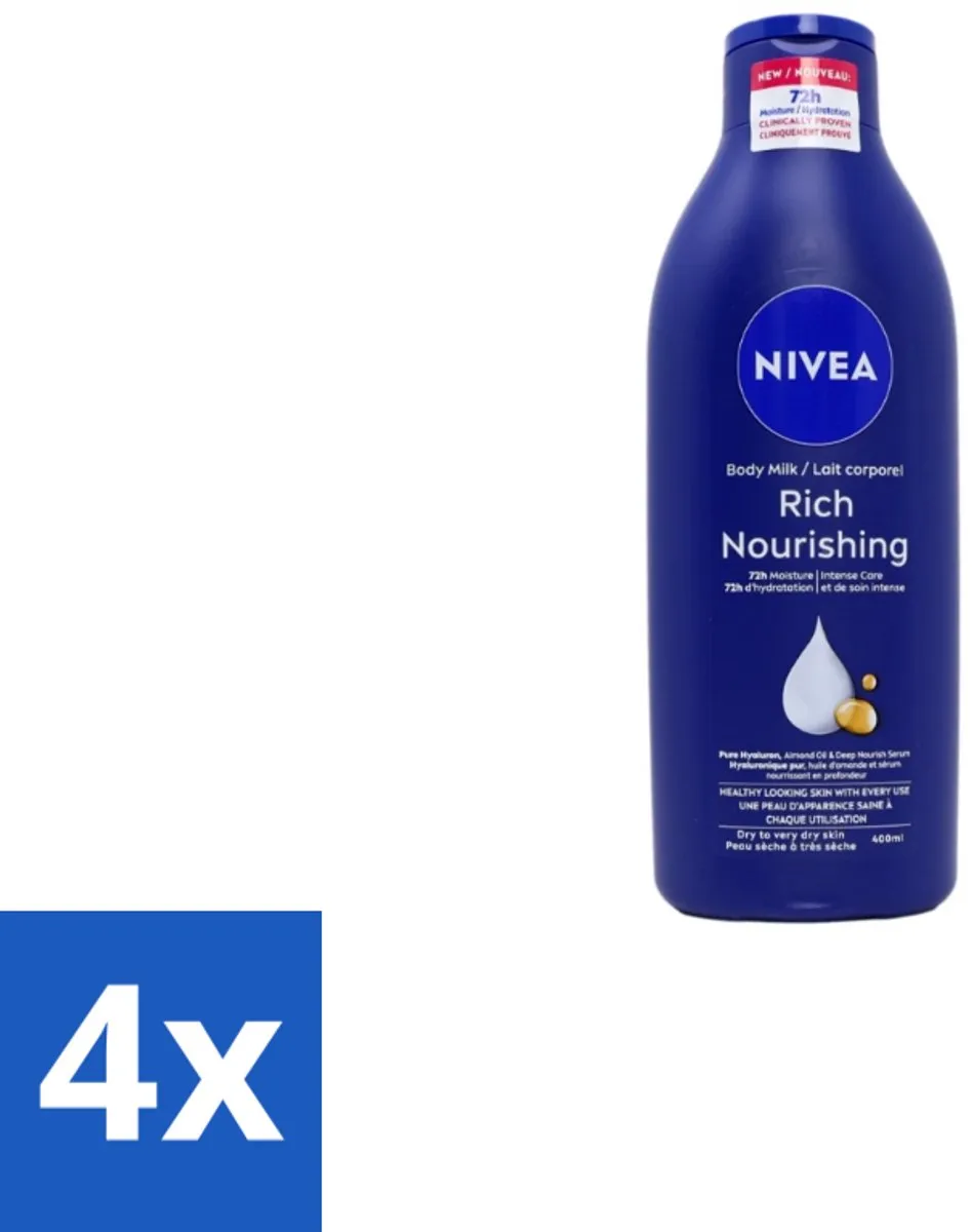NIVEA Bodylotion Voor Droge Huid 1600ml