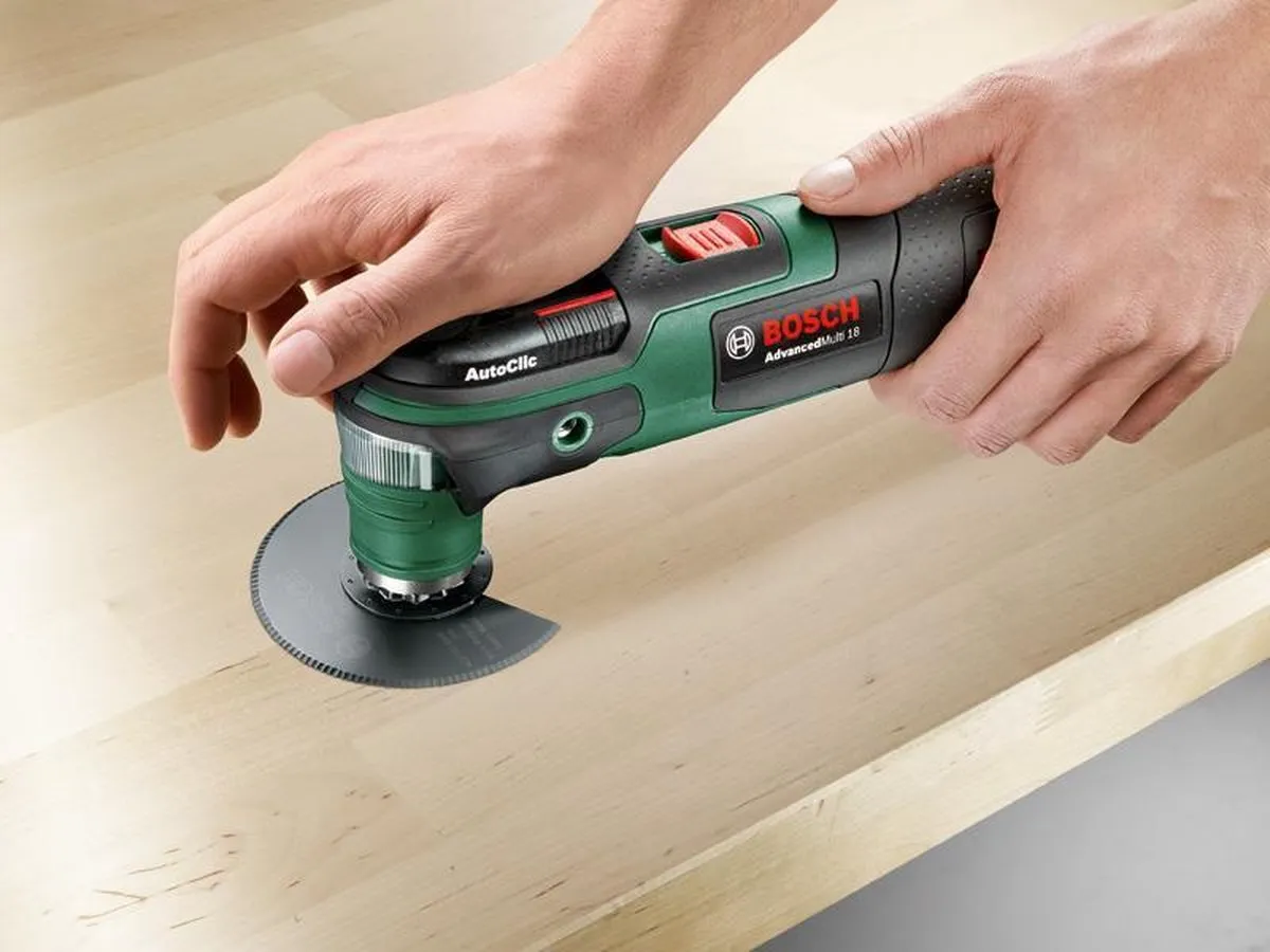 Bosch AdvancedMulti 18 Accu Multitool - 6 Accessoires