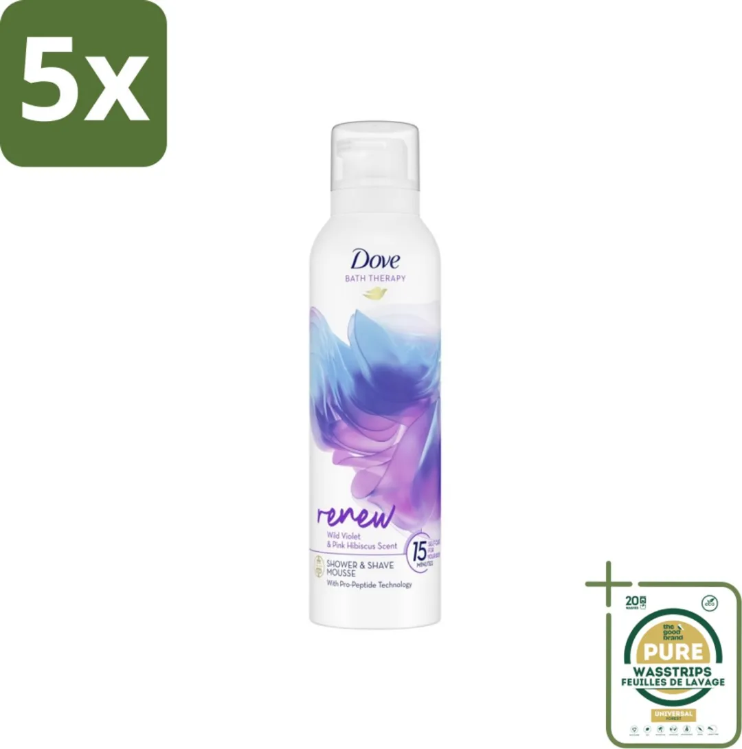 Dove Bath Therapy Renew Douche- & Scheerschuim 250ml