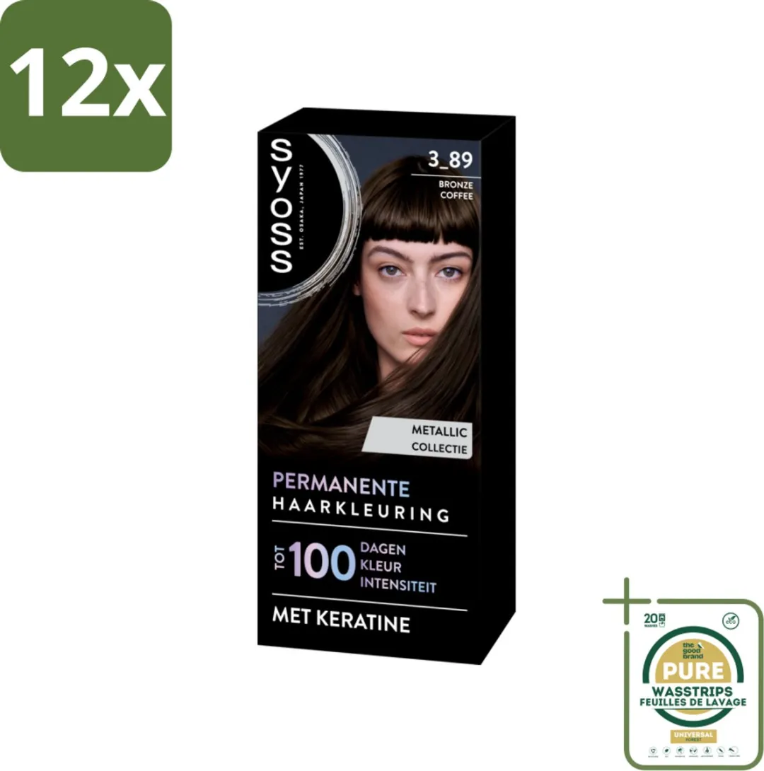 SYOSS Coloration 3-89 Bronze Coffee Haarverf