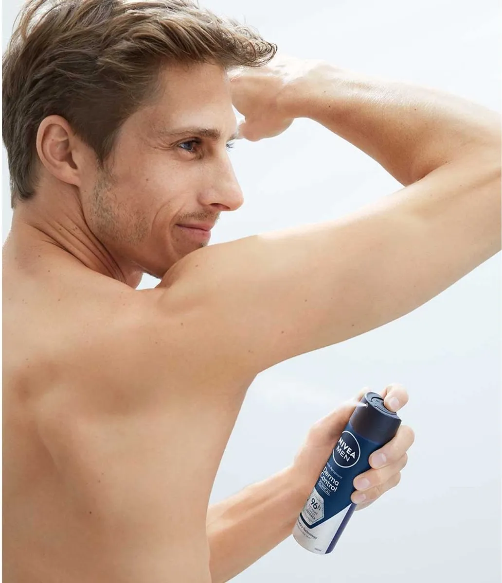 NIVEA MEN Derma Control Anti-transpirant Spray 96u - 6x150ml