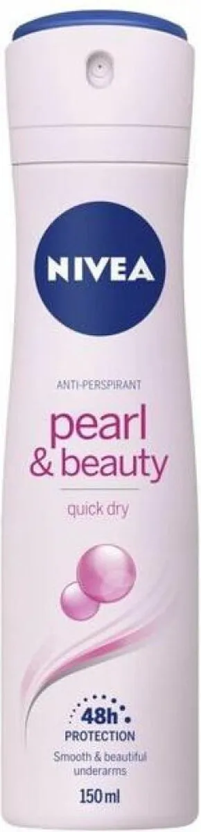 NIVEA Pearl & Beauty Anti-Transpirant Spray 150ml - 3 Stuks