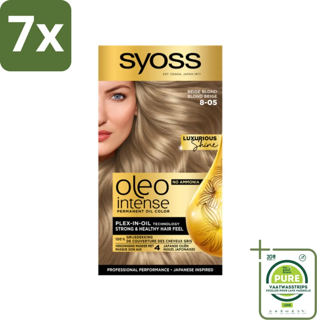SYOSS Oleo Intense 8-05 Beige Blond Haarverf