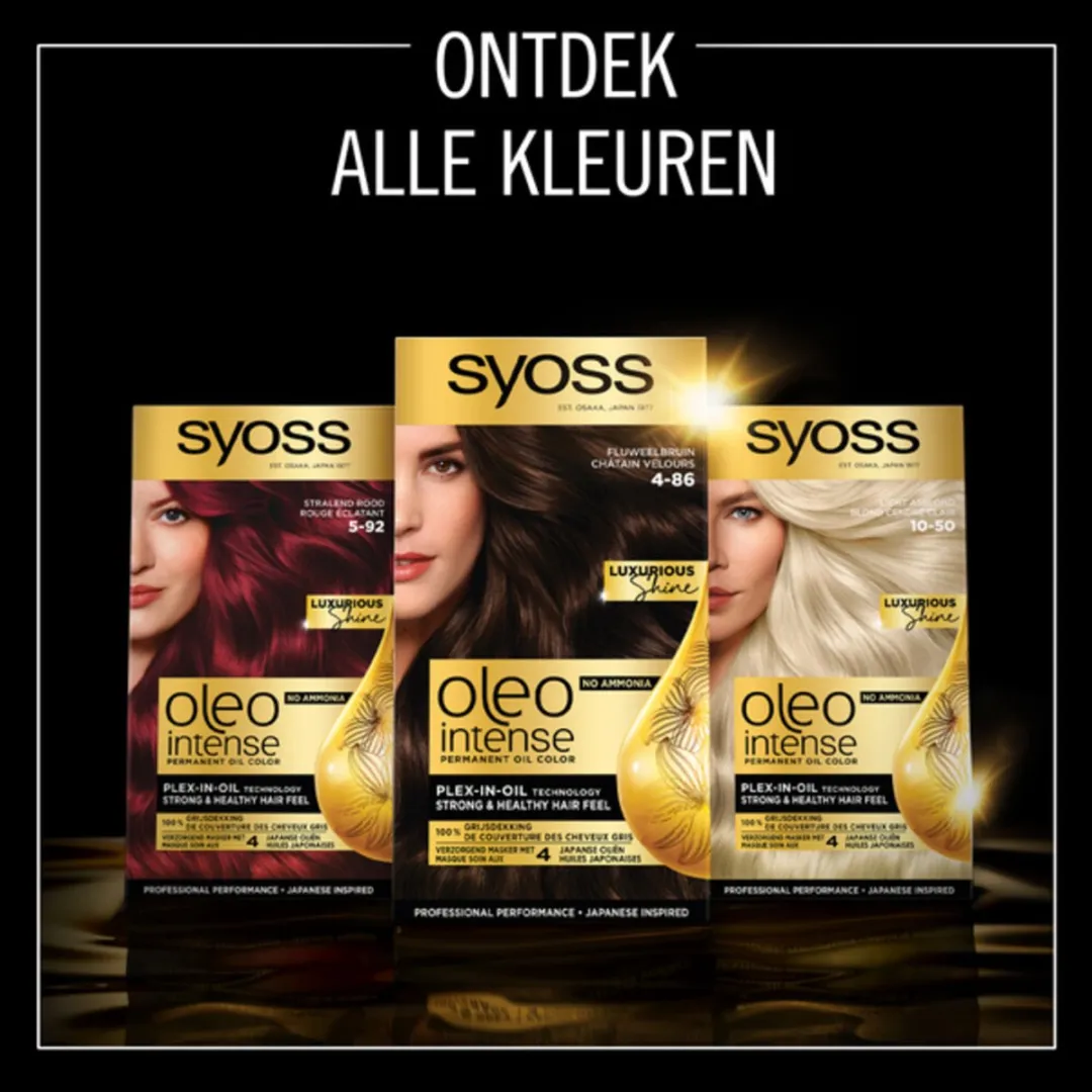 SYOSS Oleo Intense 8-05 Beige Blond Haarverf - 7 Stuks