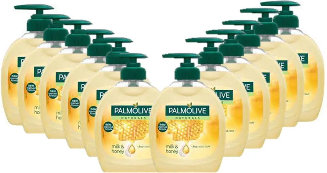 Palmolive Melk & Honing Handzeep Pomp 12x300ml