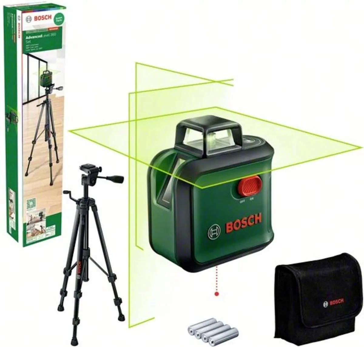 Bosch AdvancedLevel 360 Set 0603663B07 360° Kruislijnlaser
