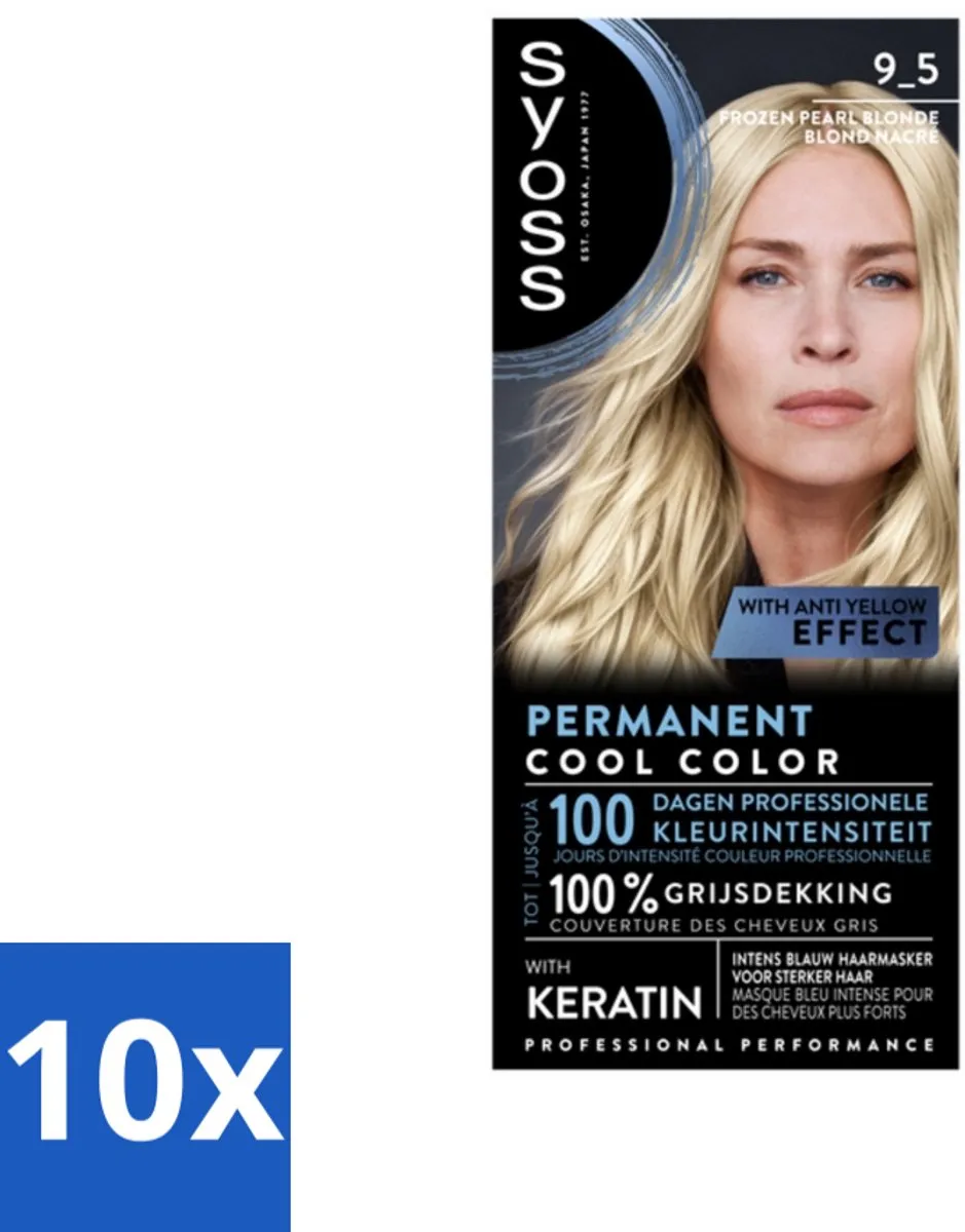 SYOSS Coloration 9-5 Frozen Pearl Blonde Haarverf