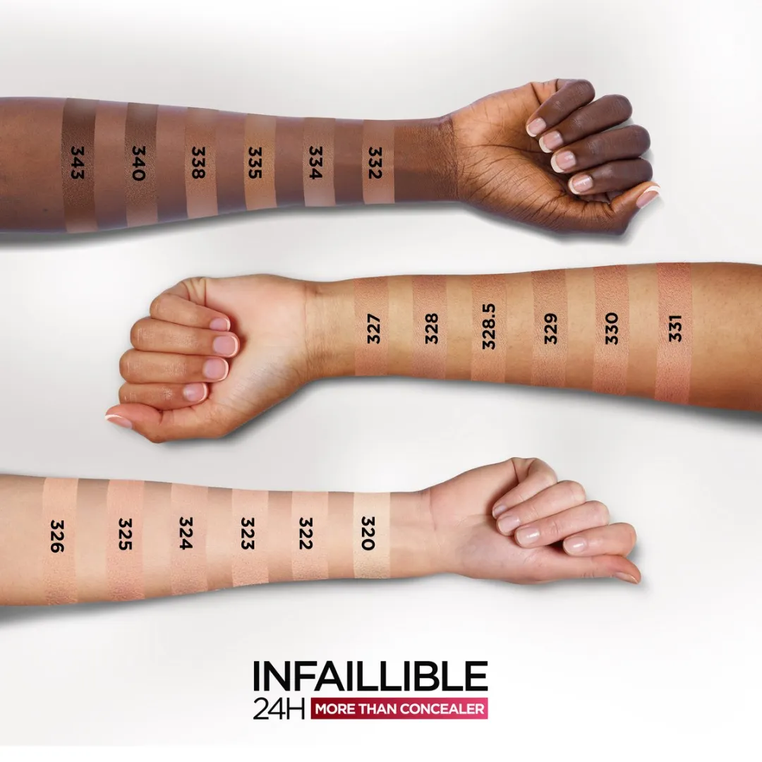 L'Oréal Paris Infaillible More Than Concealer 320 Porcelain - 11ml - afbeelding 6 van 6