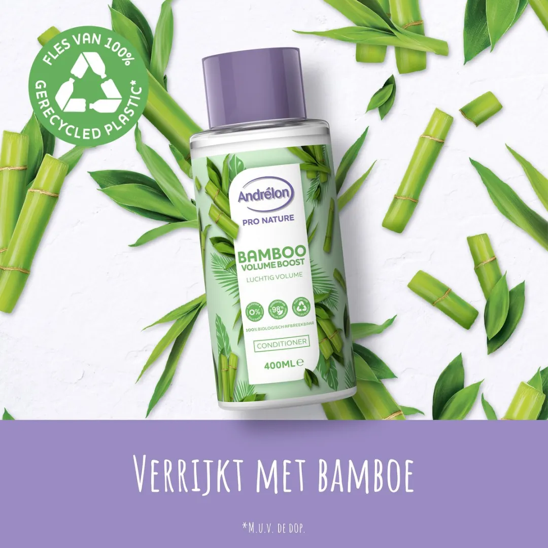Andrélon Pro Nature Bamboo Volume Boost Haarconditioner 400ml