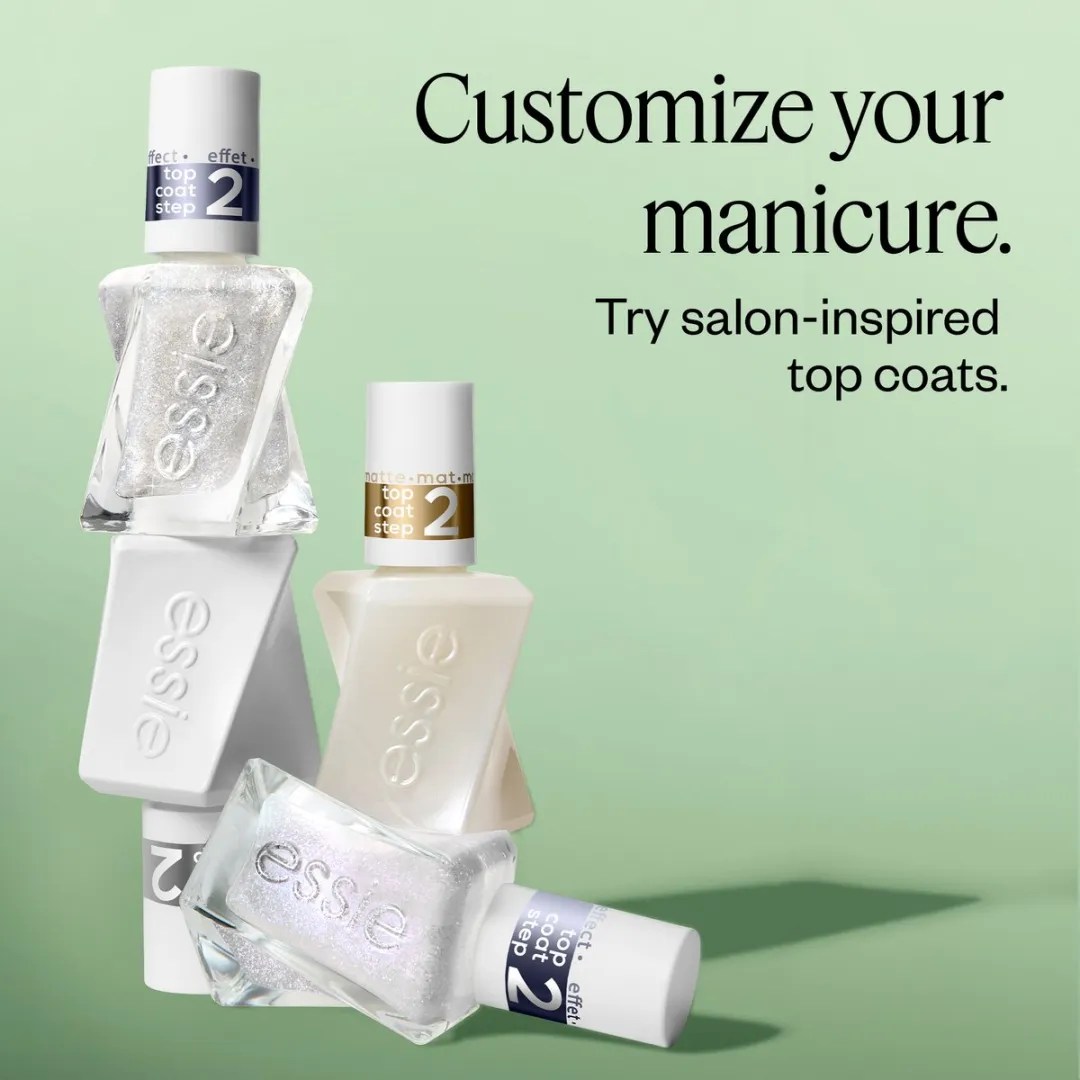 essie Diamond Dust Topcoat - 13.5ml - Glitter