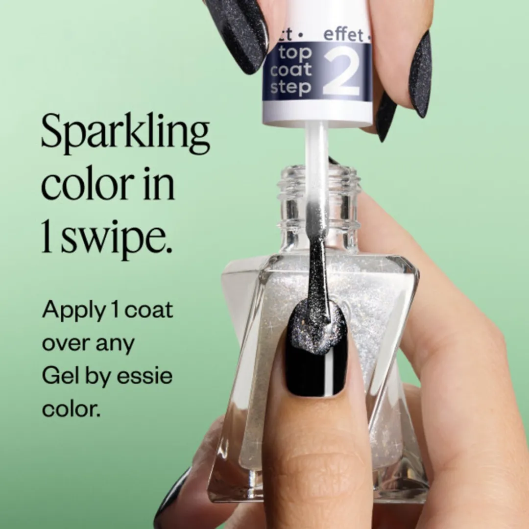 essie Diamond Dust Topcoat - 13.5ml - Glitter