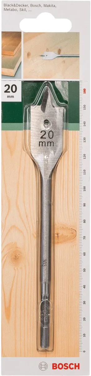 Bosch Speedboor 20mm x 110mm - 5 Stuks - Hout - afbeelding 2 van 5