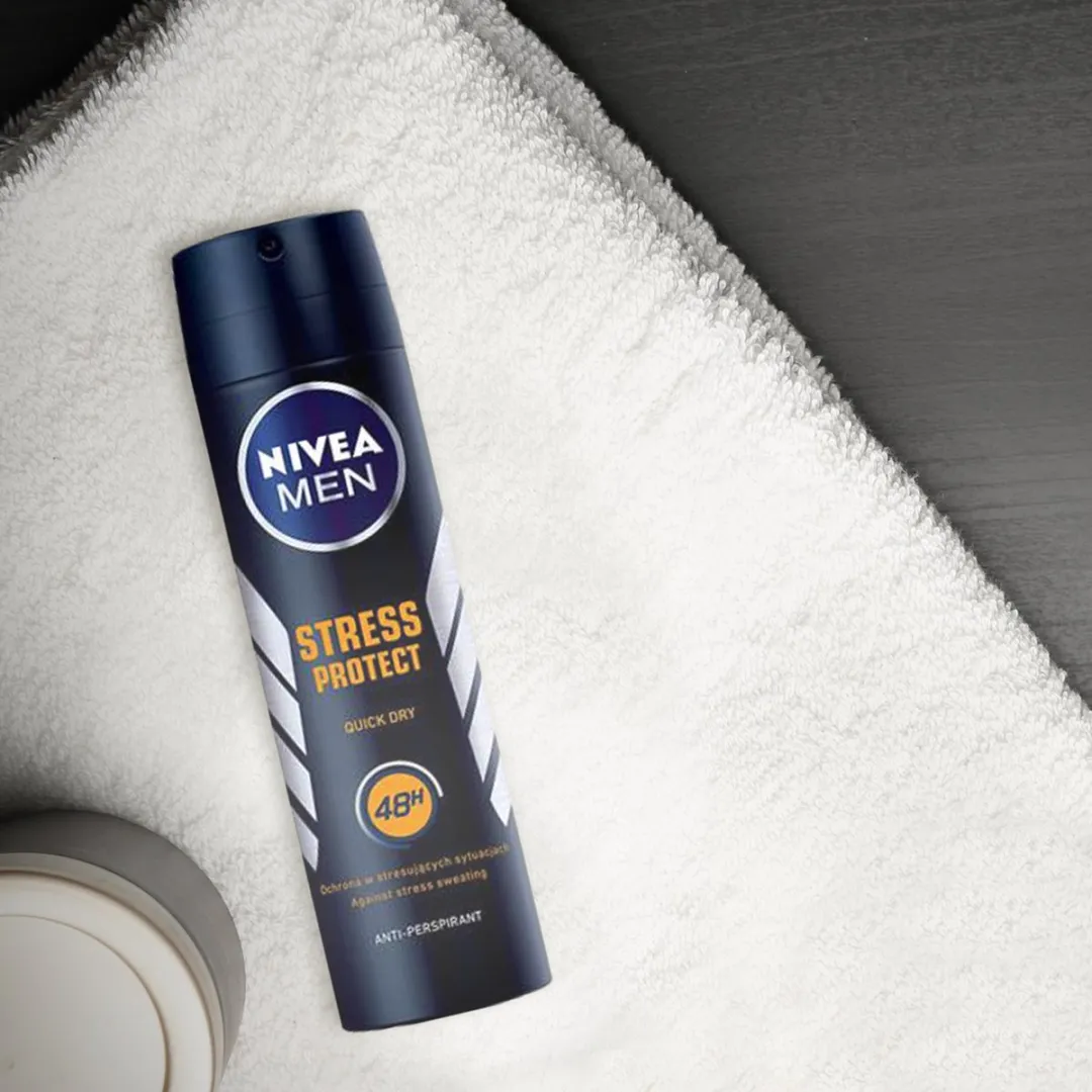 NIVEA MEN Stress Protect Anti-Transpirant Spray 6x150ml - Alcoholvrij