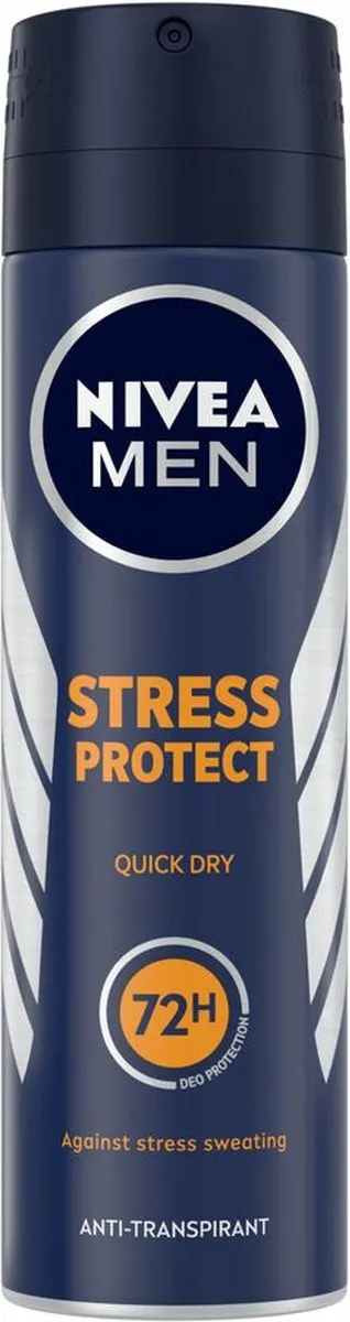 NIVEA MEN Stress Protect Anti-Transpirant Spray 6x150ml - Alcoholvrij