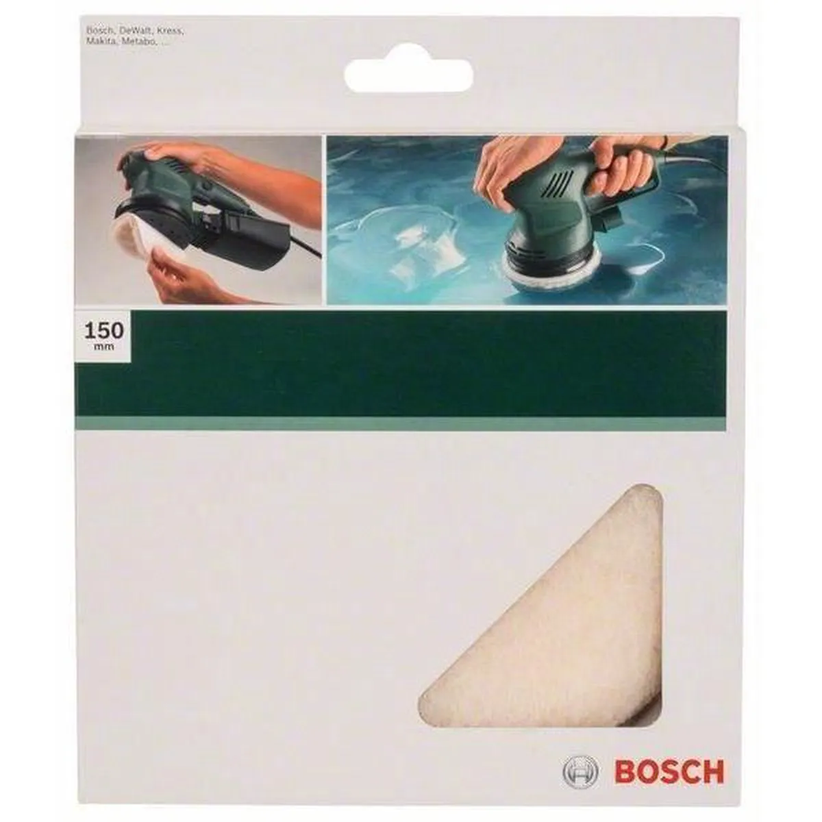 Bosch Lamsvel Excenterschuurmachine 150mm - 2 Stuks