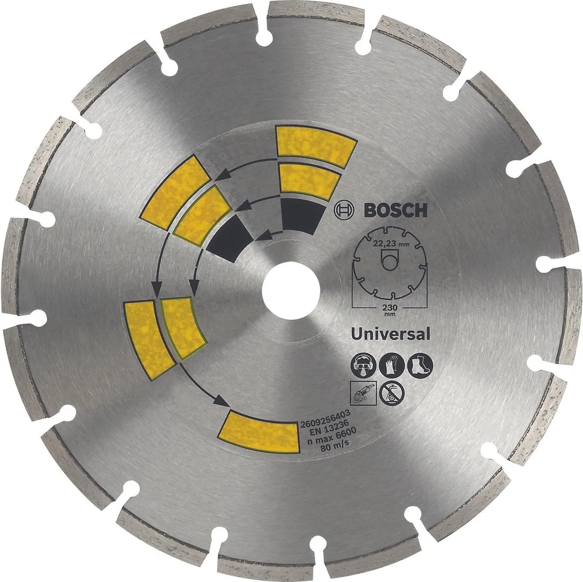 Bosch Diamantdoorslijpschijf Universal 125mm