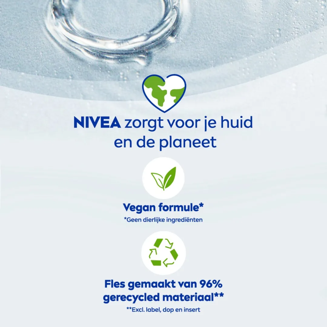 NIVEA Double Effect Oogmake-up Remover 375ml - 3x125ml