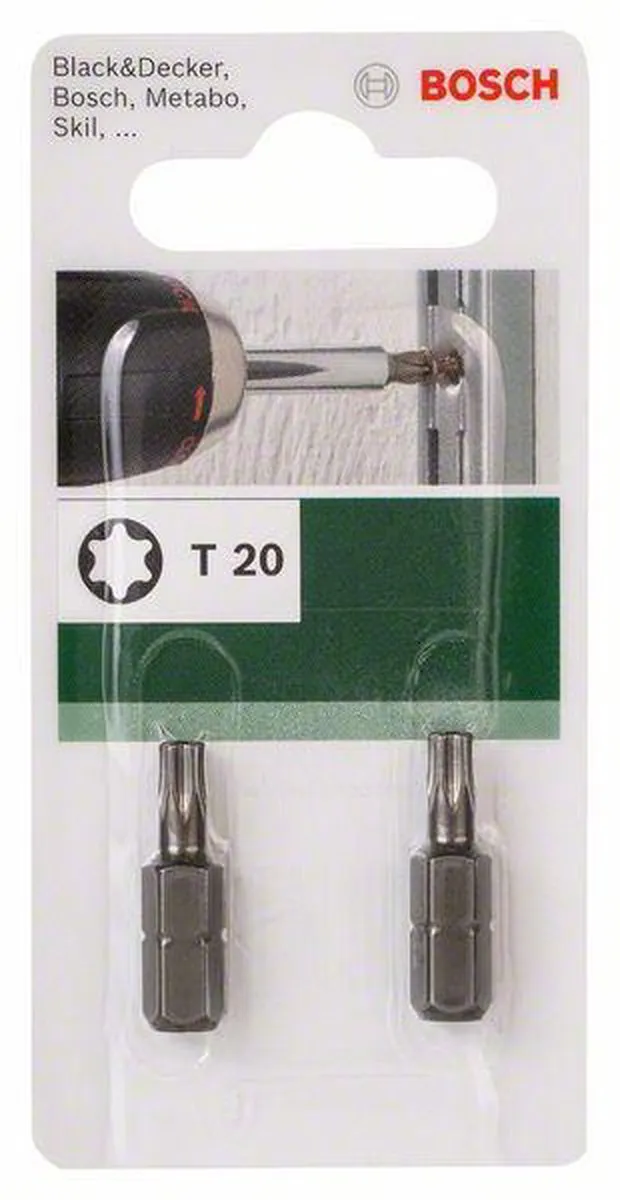 Bosch Schroefbit T20 Standard - 25mm - Torx