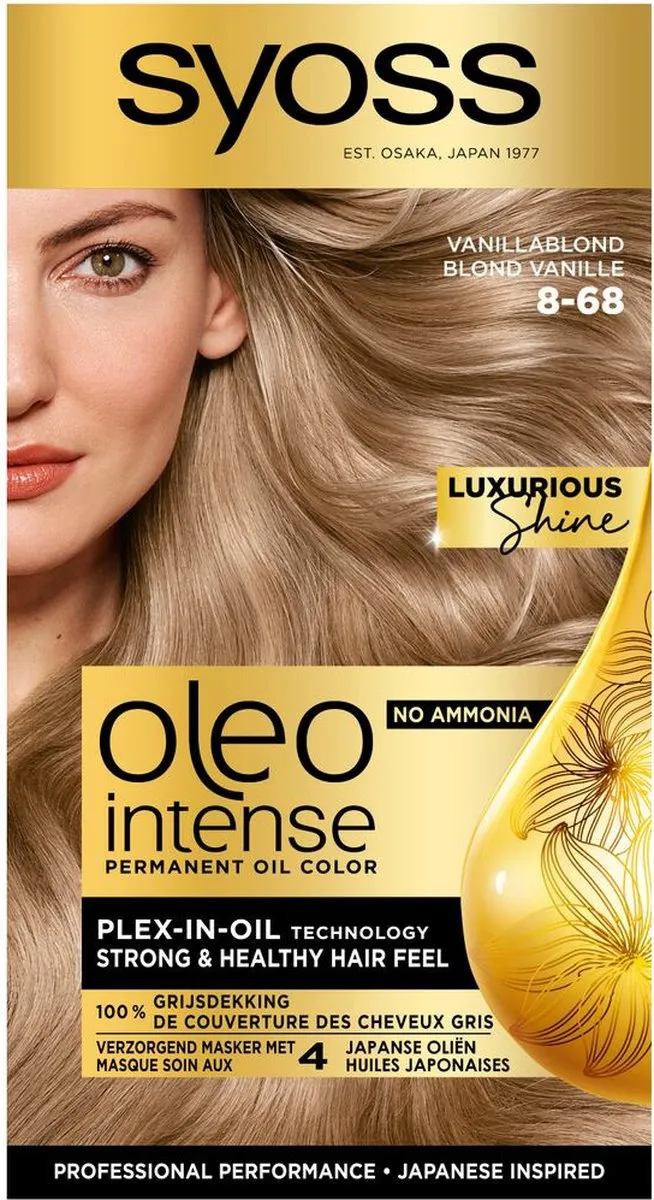 SYOSS Oleo Intense 8-68 Haarverf Vanillablond - 115ml