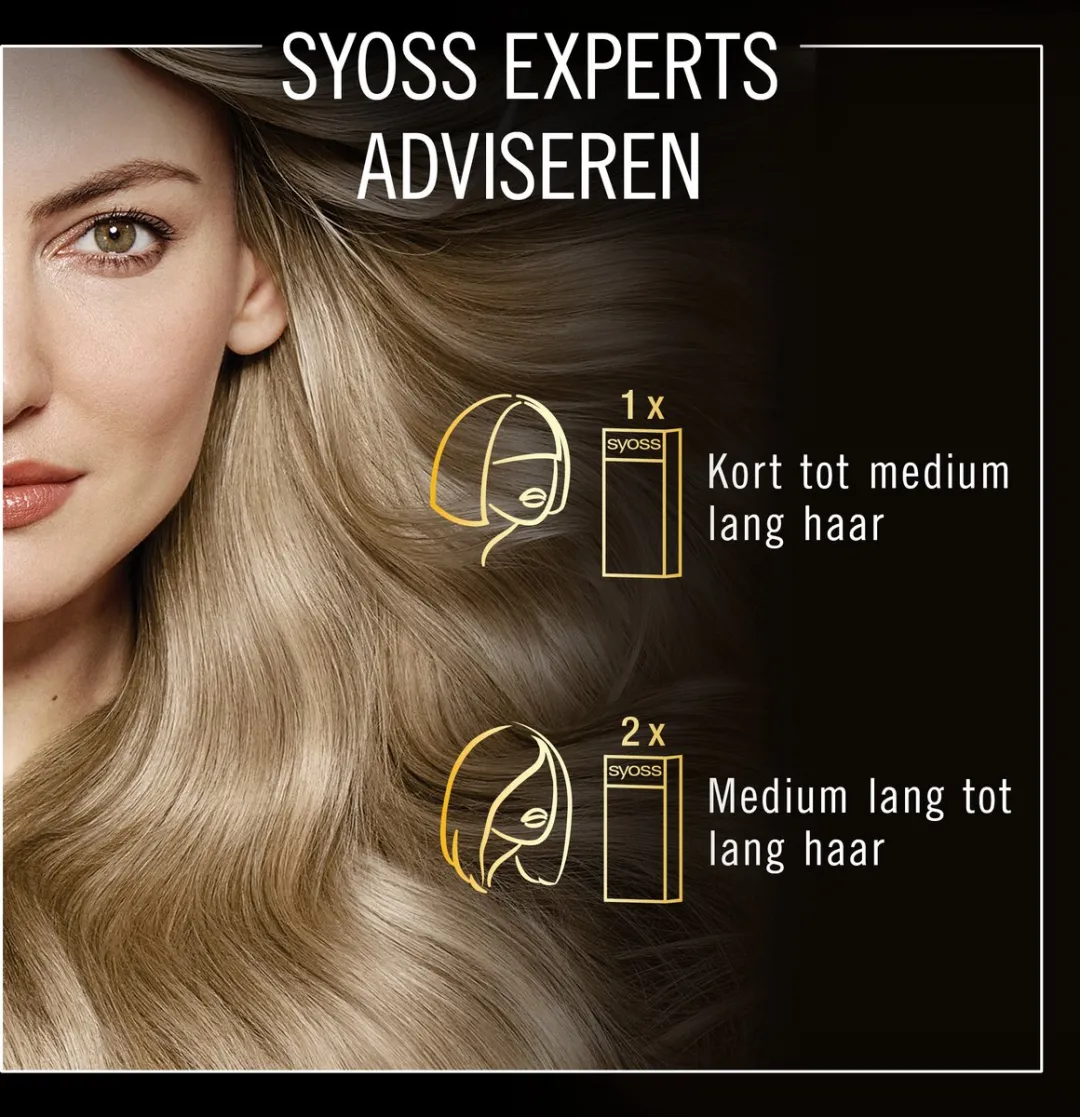 SYOSS Oleo Intense 8-68 Haarverf Vanillablond - 115ml - afbeelding 6 van 6