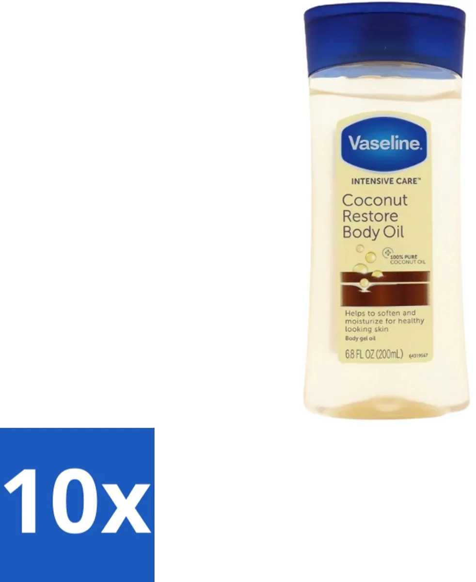 Vaseline Body Oil Coconut Restore 200ml