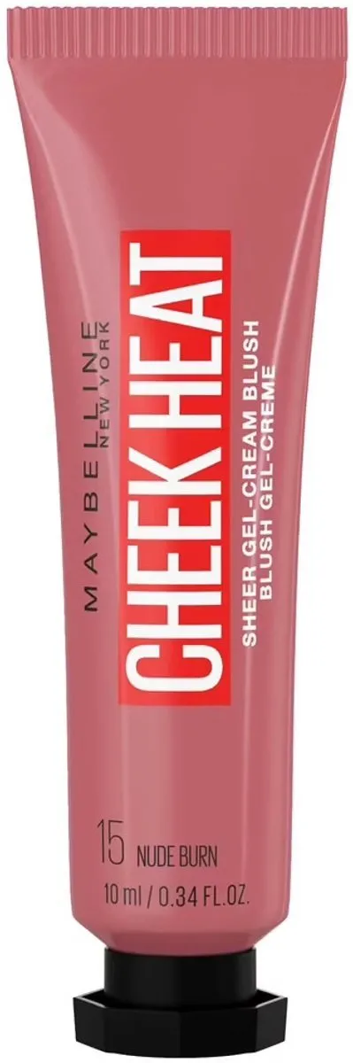 Maybelline Cheek Heat Gel-Cream Blush 15 Nude Burn