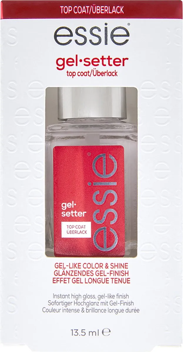 essie Gel Setter Top Coat Geleffect 13,5ml - 3 Stuks