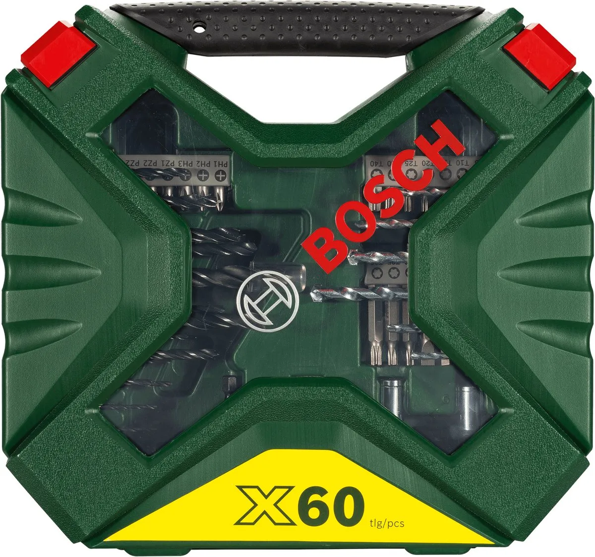 Bosch X-LINE 60 Accessoireset - 60-delig - Hout