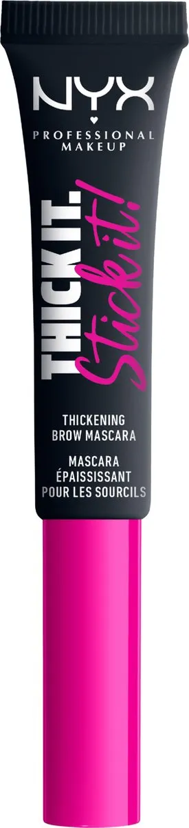 NYX Thick It Stick It Wenkbrauwgel Mascara Black - 3ml