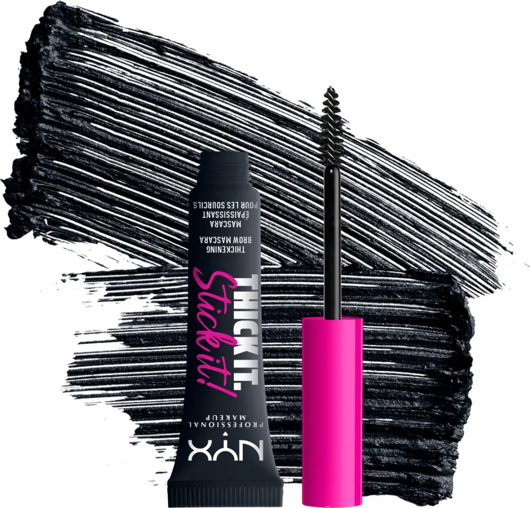 NYX Thick It Stick It Wenkbrauwgel Mascara Black - 3ml