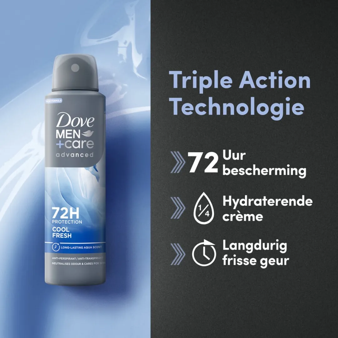 Dove Men+Care Cool Fresh Deodorant Spray 150ml