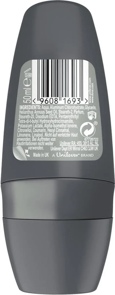 Dove Men+Care Clean Comfort Deodorant Roller 50ml